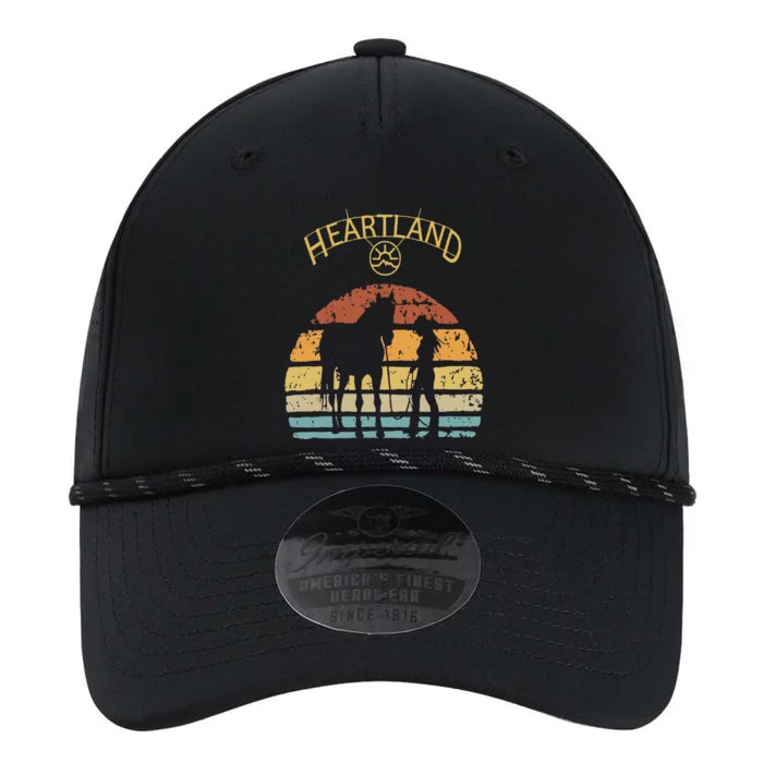 Heartland Retro Vintage Sunset Performance The Dyno Cap