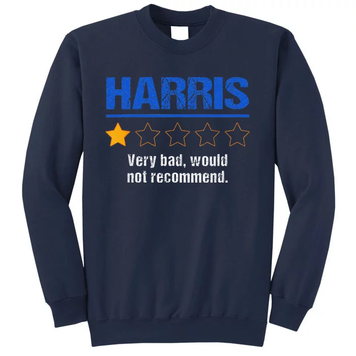 Harris Rating Very Bad Would Not Recommend Sweatshirt