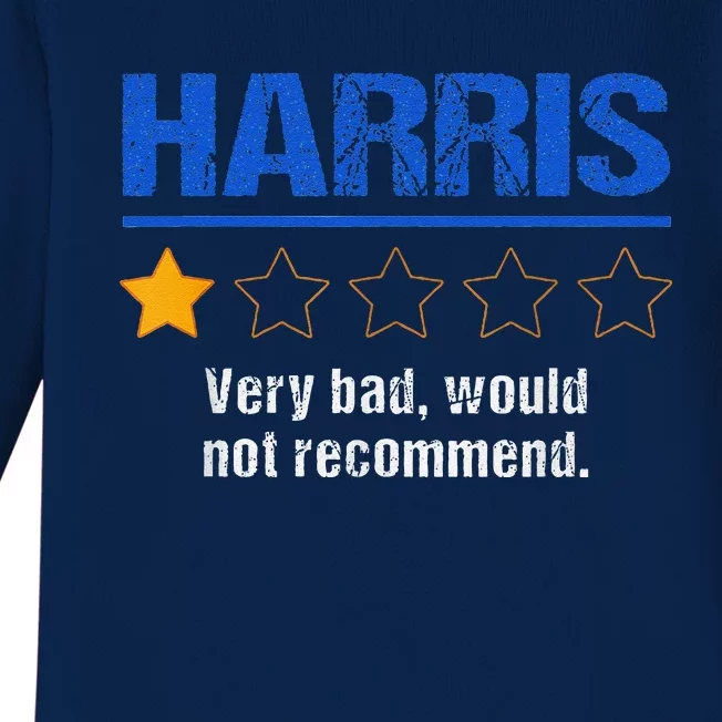 Harris Rating Very Bad Would Not Recommend Baby Long Sleeve Bodysuit