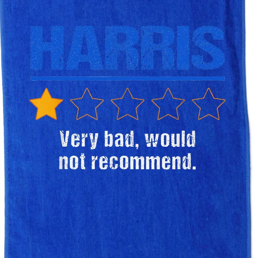 Harris Rating Very Bad Would Not Recommend Platinum Collection Golf Towel