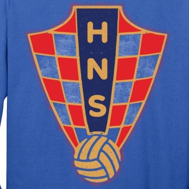 Hrvatska Croatia Croatian National Soccer Long Sleeve Shirt
