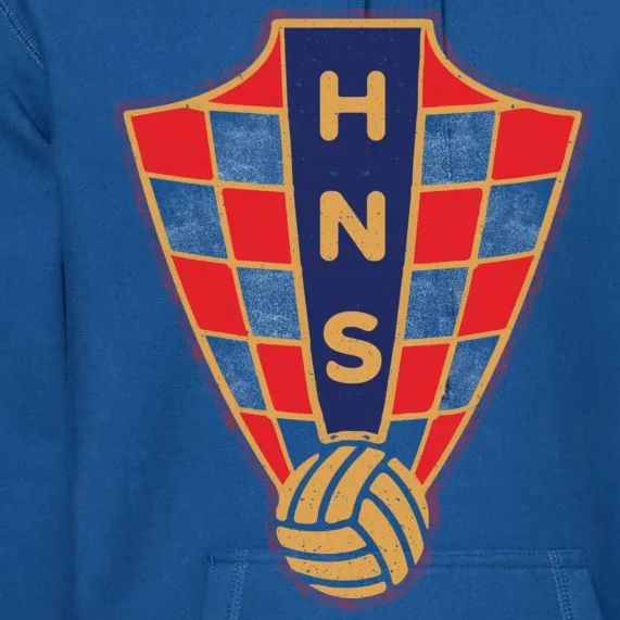 Hrvatska Croatia Croatian National Soccer Premium Hoodie