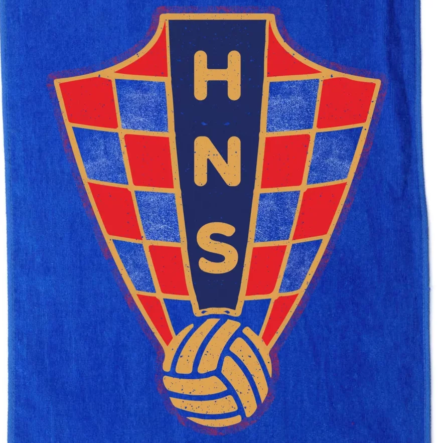 Hrvatska Croatia Croatian National Soccer Platinum Collection Golf Towel