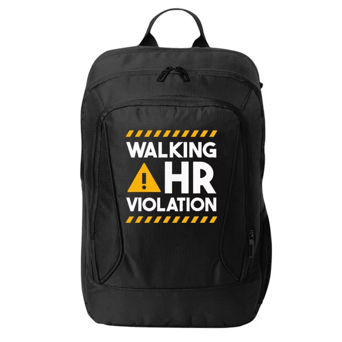 Human Resources Walking Hr Violation City Backpack