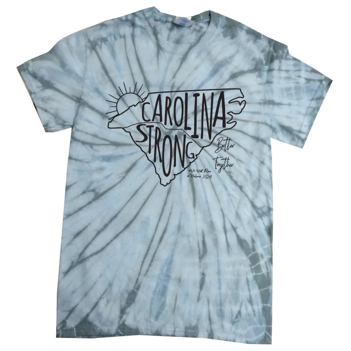 Hurricane Relief Western Nc Victims Of Hurricane Helene Tie-Dye T-Shirt