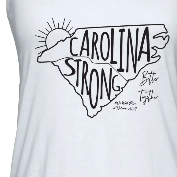 Hurricane Relief Western Nc Victims Of Hurricane Helene Ladies Essential Flowy Tank