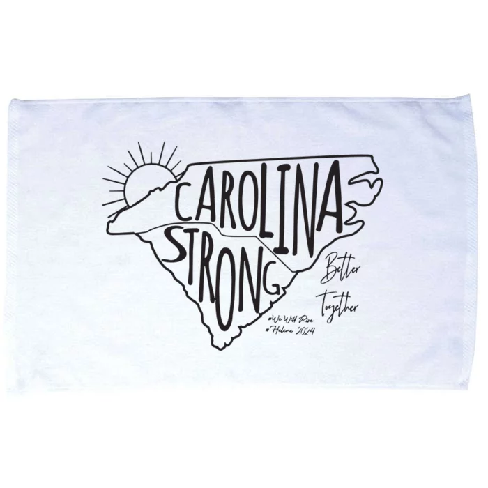 Hurricane Relief Western Nc Victims Of Hurricane Helene Microfiber Hand Towel