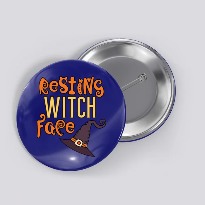 Halloween Resting Witch Face Abg089 Gift Button