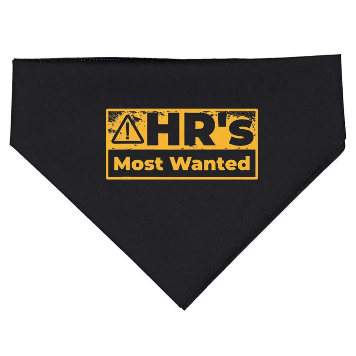 Human Resources Walking Hr Violation USA-Made Doggie Bandana