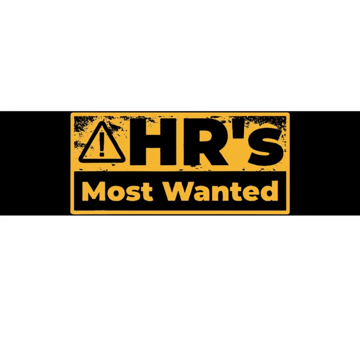 Human Resources Walking Hr Violation Bumper Sticker