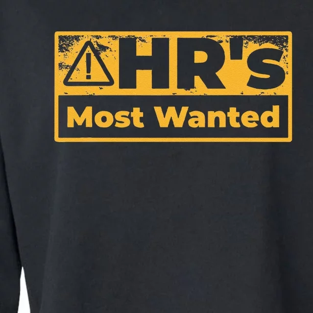 Human Resources Walking Hr Violation Cropped Pullover Crew