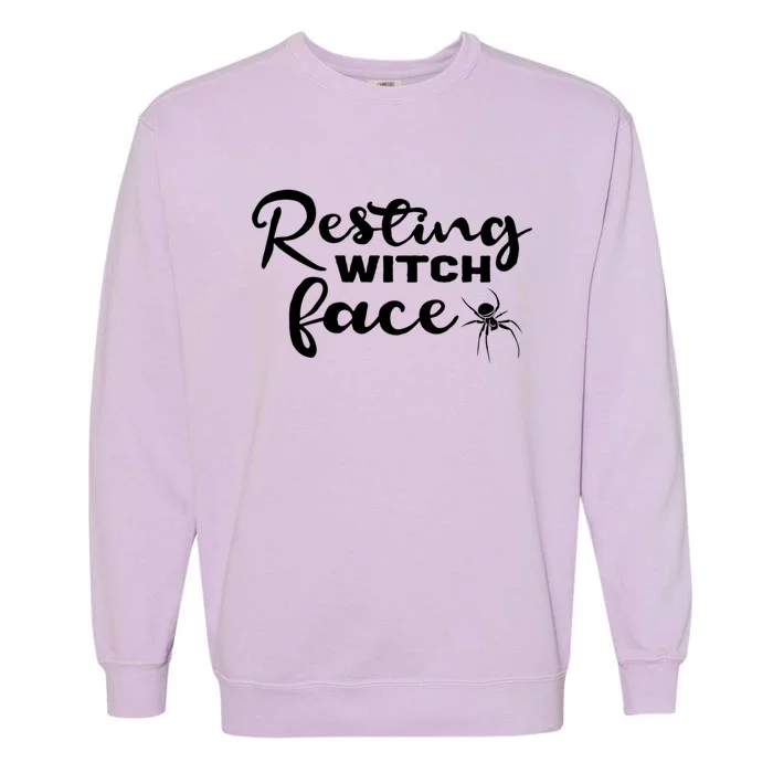 Halloween Resting Witch Face Abh041 Gift Garment-Dyed Sweatshirt