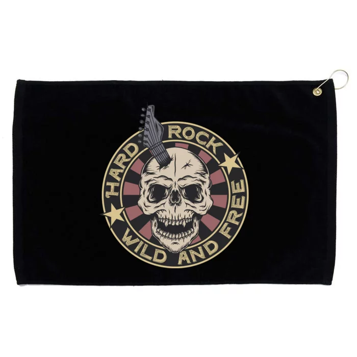 Hard Rock Wild And Free Grommeted Golf Towel