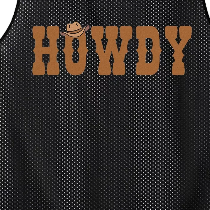 Howdy Rodeo Western Country Southern Mesh Reversible Basketball Jersey Tank