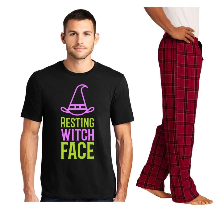 Halloween Resting Witch Face Gift Pajama Set