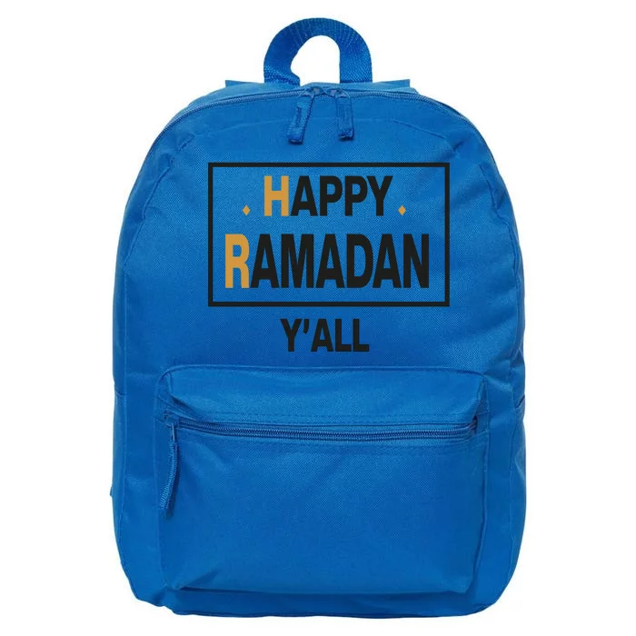 Happy Ramadan Y'all Gift Ramadan Mubarak 16 in Basic Backpack