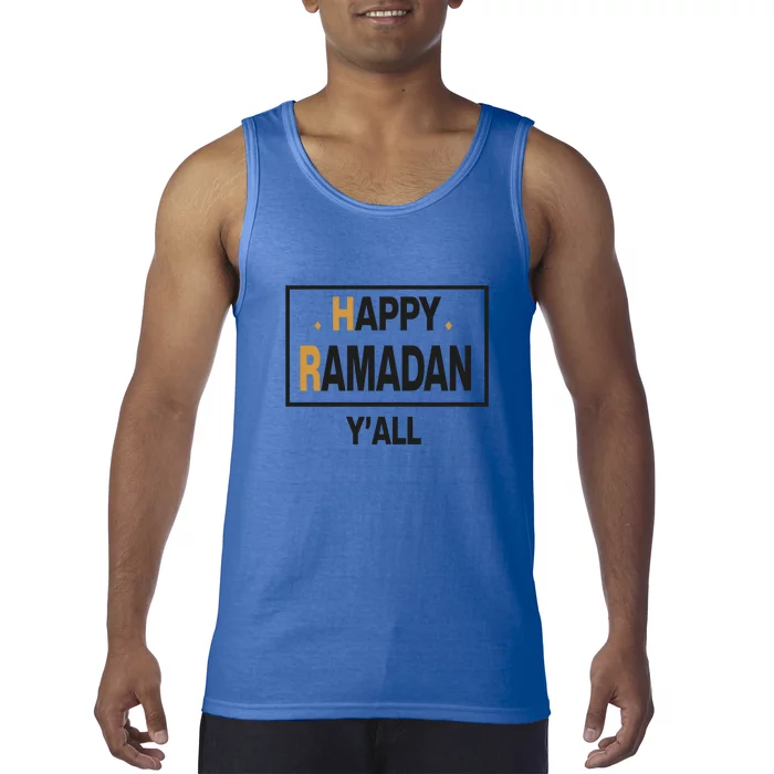 Happy Ramadan Y'all Gift Ramadan Mubarak Tank Top