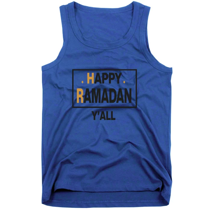 Happy Ramadan Y'all Gift Ramadan Mubarak Tank Top