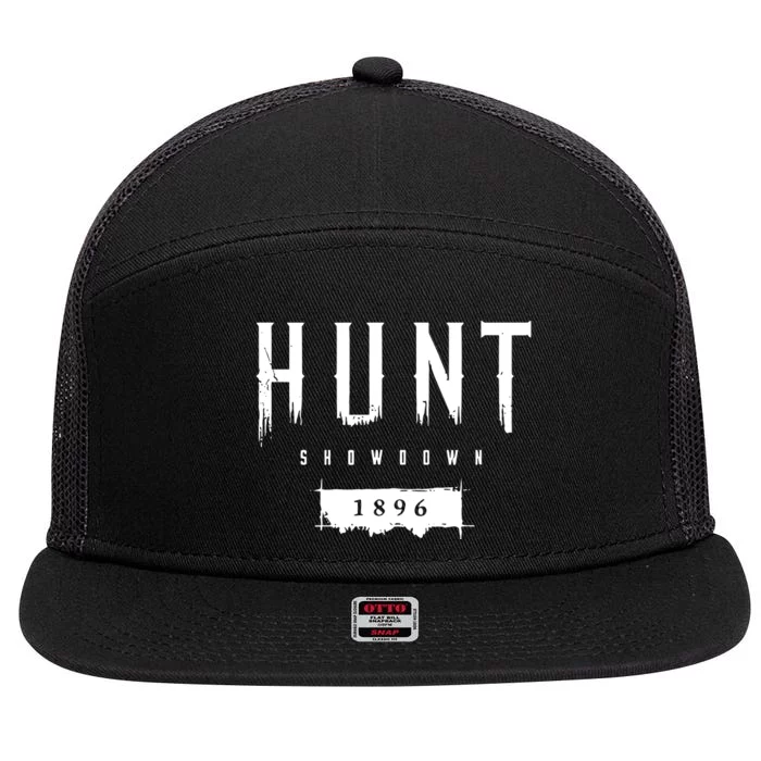 Hunt Showdown 1896 7 Panel Mesh Trucker Snapback Hat