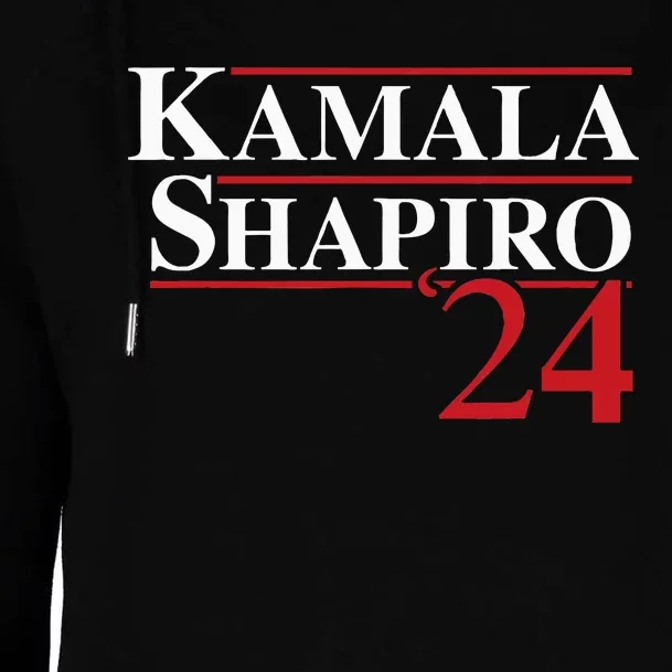 Harris Shapiro 2024 Kamala Harris Josh Shapiro 2024 Womens Funnel Neck Pullover Hood