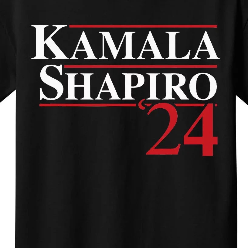 Harris Shapiro 2024 Kamala Harris Josh Shapiro 2024 Kids T-Shirt