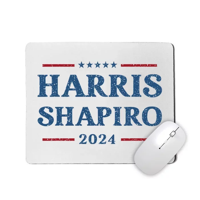 Harris Shapiro 2024 Kamala Harris For President Political Mousepad