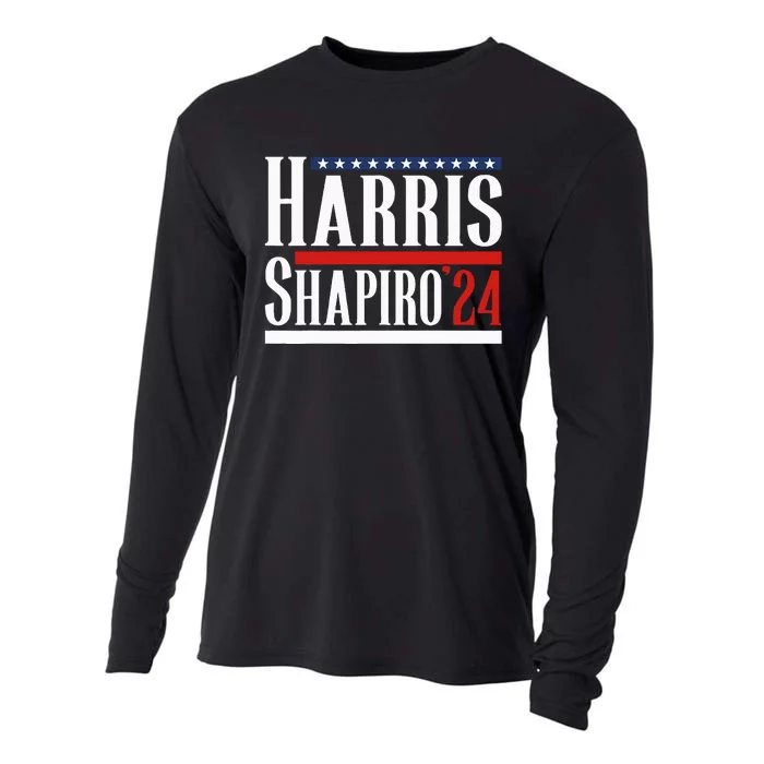 Harris Shapiro 2024 Kamala Harris Josh Shapiro 2024 Cooling Performance Long Sleeve Crew