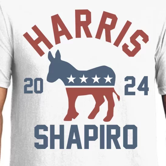 Harris Shapiro 2024 For President Kamala Harris Josh Shapiro Pajama Set