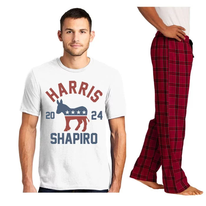 Harris Shapiro 2024 For President Kamala Harris Josh Shapiro Pajama Set