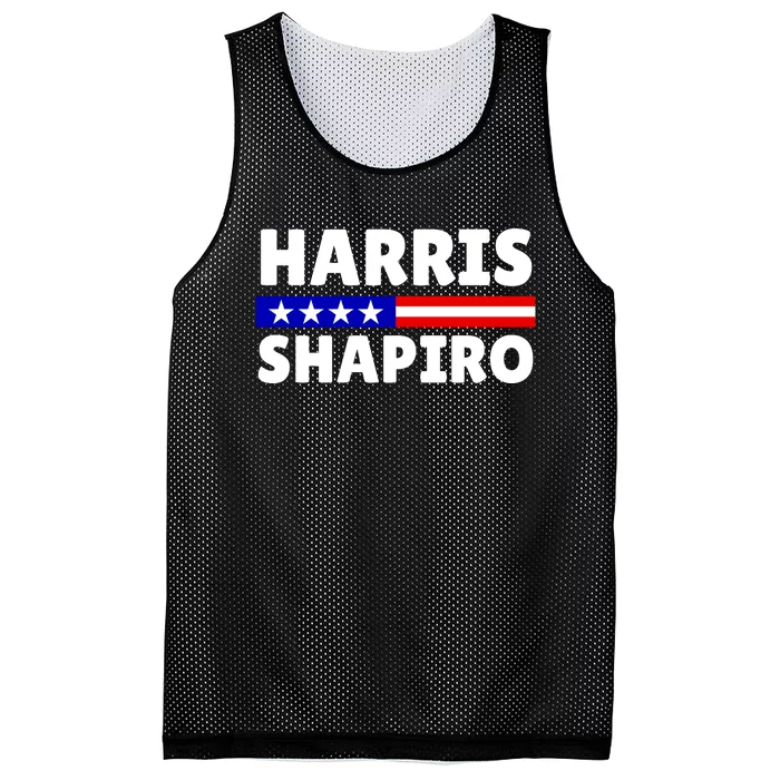 Harris Shapiro 2024 President Election Mesh Reversible Basketball Jersey Tank