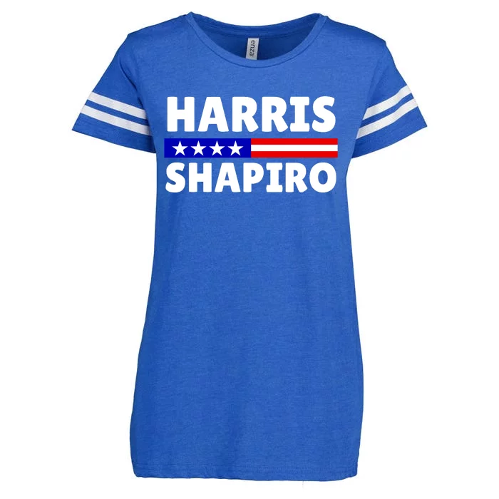 Harris Shapiro 2024 President Election Enza Ladies Jersey Football T-Shirt