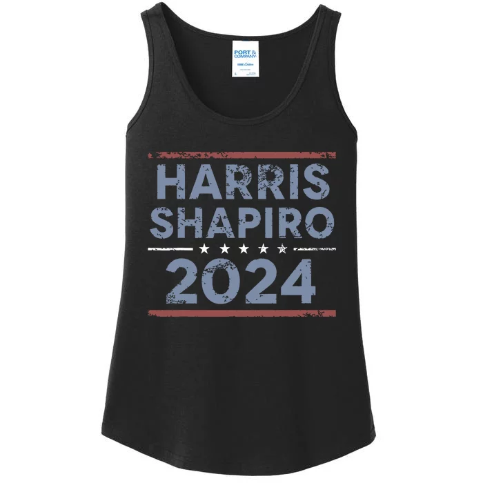 Harris Shapiro 2024 Kamala Harris Josh Shapiro Ladies Essential Tank