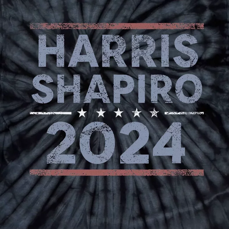 Harris Shapiro 2024 Kamala Harris Josh Shapiro Tie-Dye T-Shirt