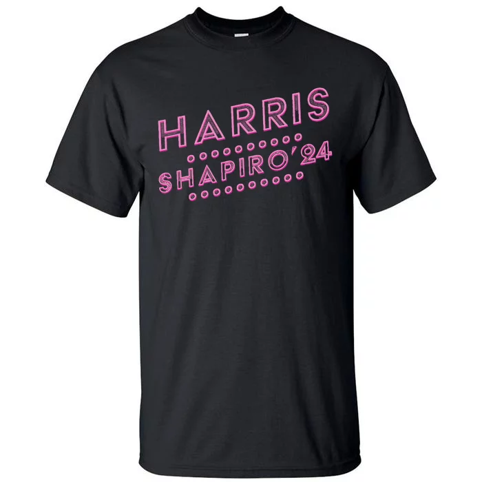 Harris Shapiro 2024 President Election Tall T-Shirt