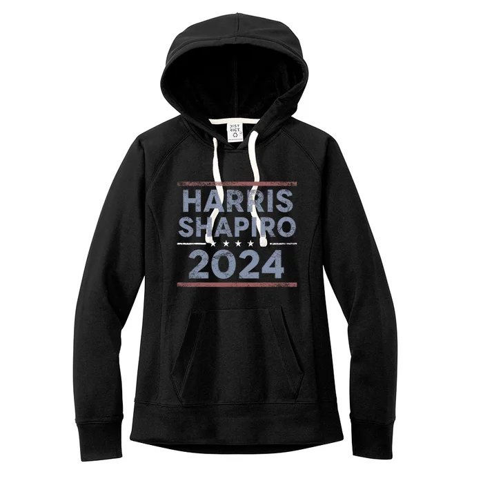 Harris Shapiro 2024 Kamala Harris Josh Shapiro Women's Fleece Hoodie