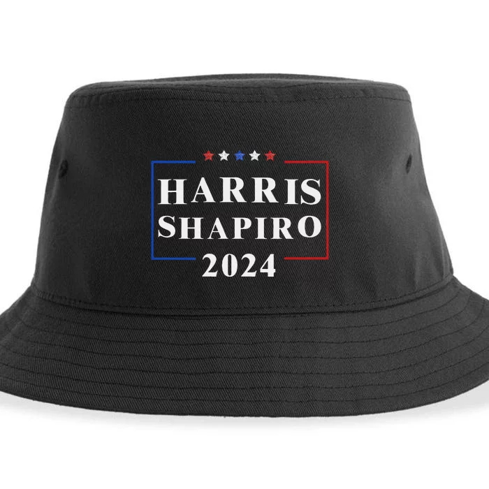 Harris Shapiro 2024 President Election Vp Josh Shapiro Sustainable Bucket Hat