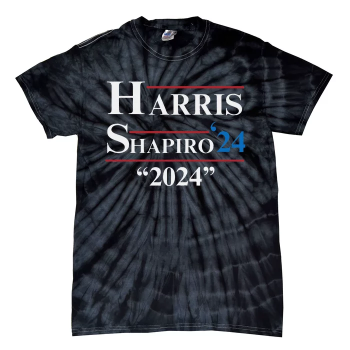 Harris Shapiro 2024 President Election Vp Josh Shapiro Tie-Dye T-Shirt