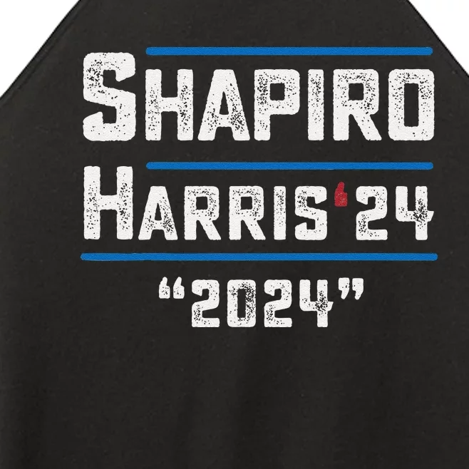 Harris Shapiro 2024 President Election Vp Josh Shapiro Women’s Perfect Tri Rocker Tank