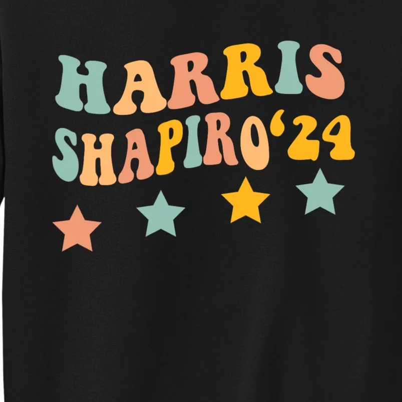 Harris Shapiro 2024 President Election Tall Sweatshirt