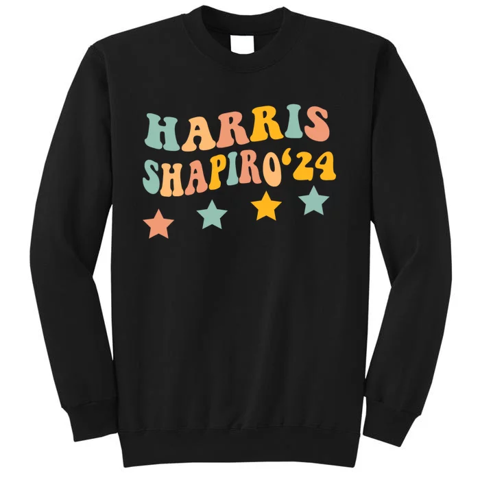 Harris Shapiro 2024 President Election Tall Sweatshirt