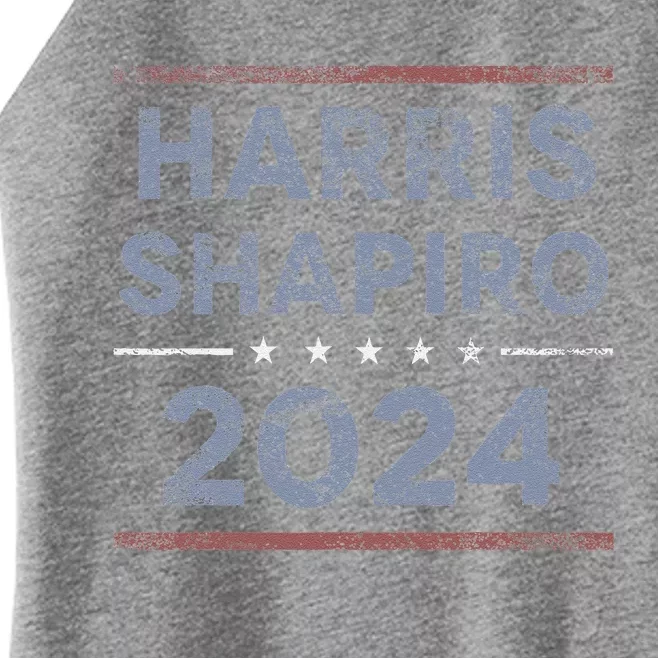 Harris Shapiro 2024 Kamala Harris Josh Shapiro Women’s Perfect Tri Rocker Tank