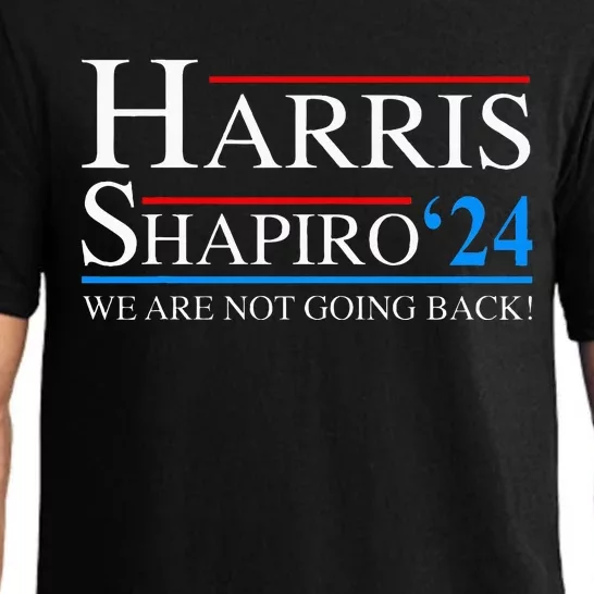 Harris Shapiro 2024 President Kamala Harris 2024 Election Pajama Set