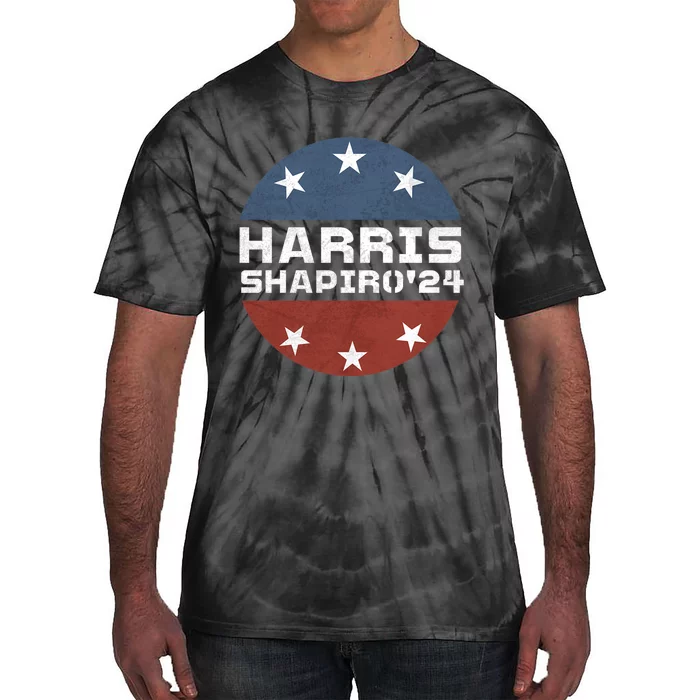 Harris Shapiro 2024 Vintage President Campaign Kamala Harris Tie-Dye T-Shirt