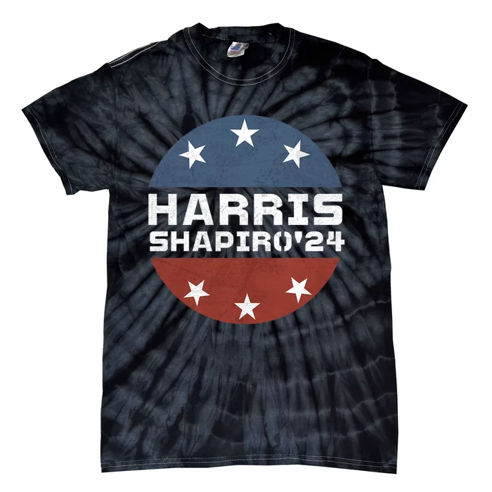 Harris Shapiro 2024 Vintage President Campaign Kamala Harris Tie-Dye T-Shirt