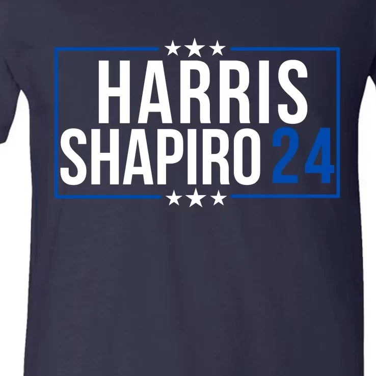 Harris Shapiro 2024 Kamala Harris 2024 Kamala Harris 2024 President Harris 2024 V-Neck T-Shirt