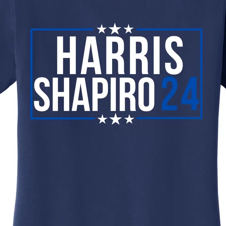 Harris Shapiro 2024 Kamala Harris 2024 Kamala Harris 2024 President Harris 2024 Women's T-Shirt