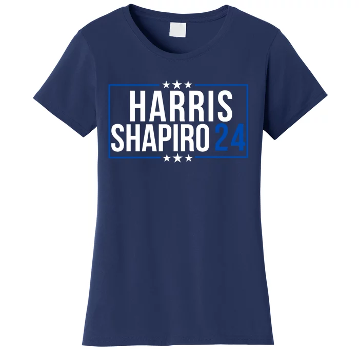 Harris Shapiro 2024 Kamala Harris 2024 Kamala Harris 2024 President Harris 2024 Women's T-Shirt