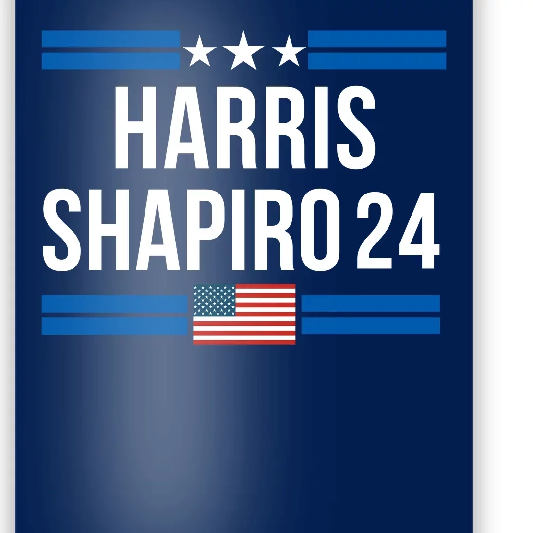 Harris Shapiro 2024 Kamala Harris 2024 President Harris 2024 Elect Kamala 2024 Poster