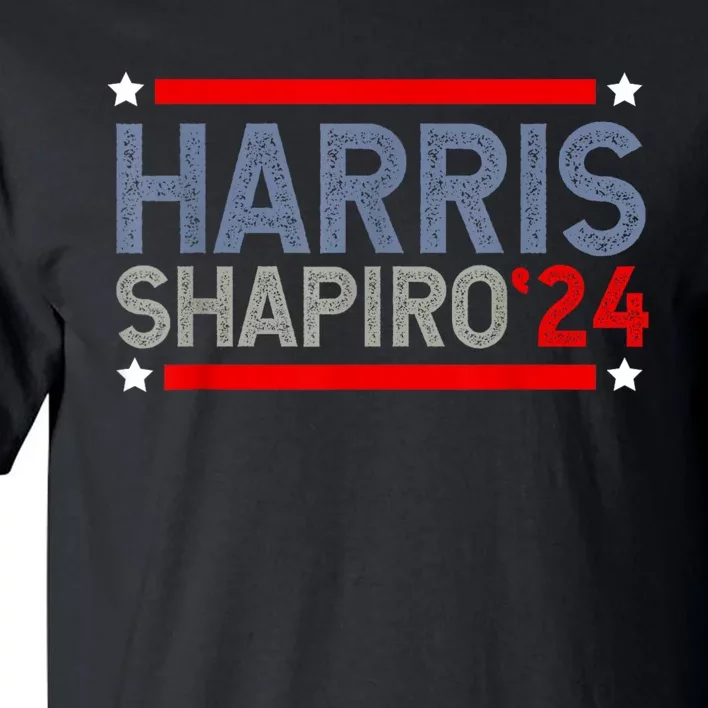 Harris Shapiro 2024 President Election Tall T-Shirt