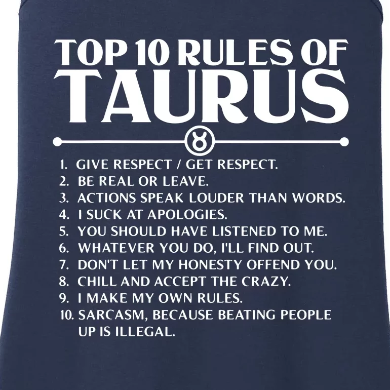 Horoscope Symbols Astrology Sign Top 10 Rules Of Taurus Ladies Essential Tank